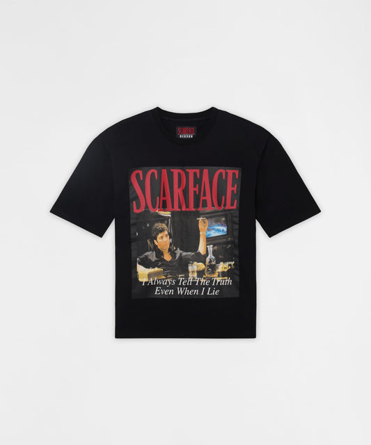 Reason Clothing Customer Favorite | Scarface Lie Graphic Tee - Black