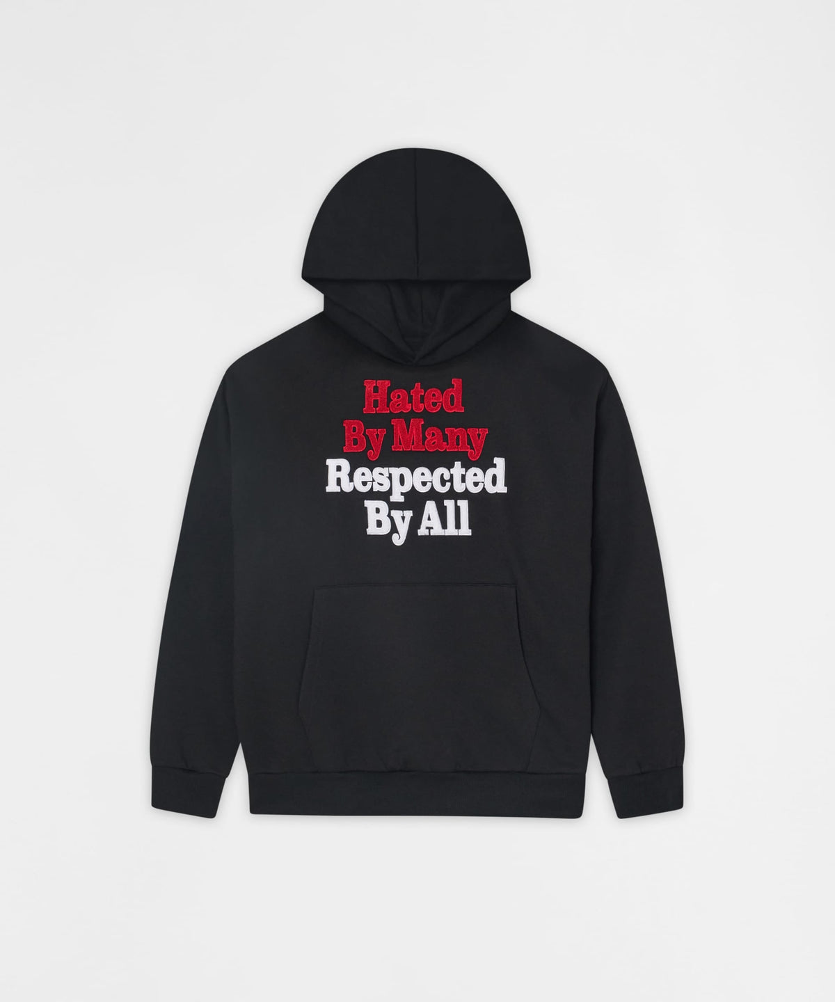 Reason Clothing Deals | Hated By Many Chenille Hoodie - Black