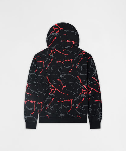 Reason Clothing Everyday | Lord Forgive Me Chenille Hoodie - Black