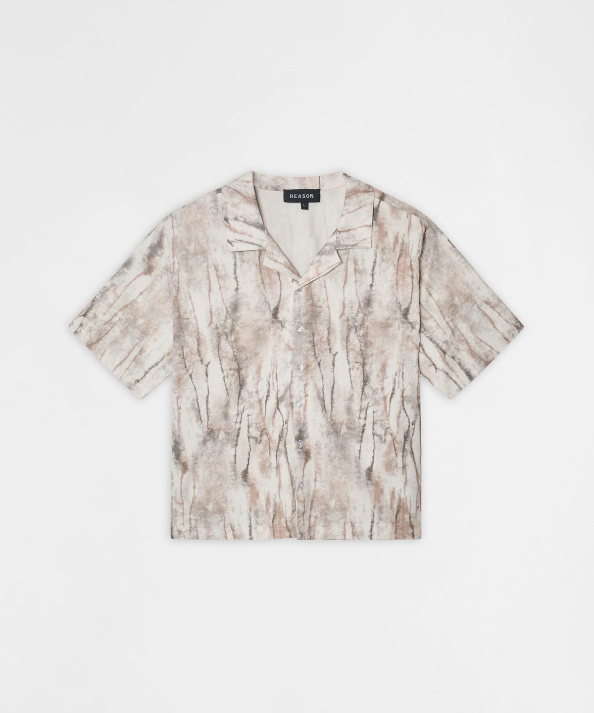 Reason Clothing Customer Favorite | Textured Marble Button Down Shirt