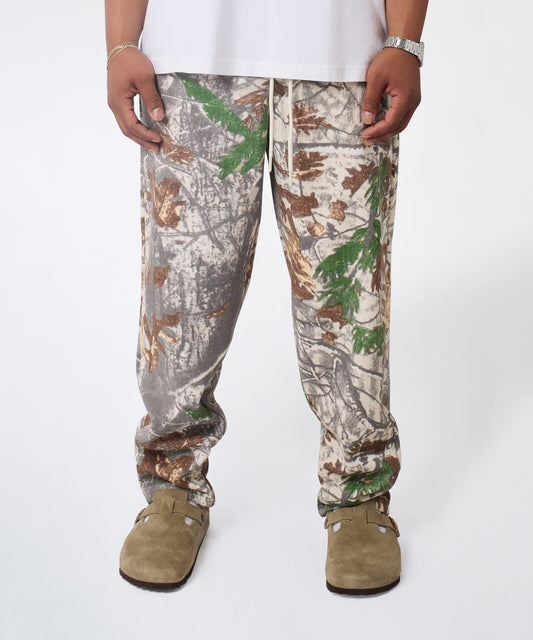 Reason Clothing Everyday | Classic Open Hem Pants - White Tree