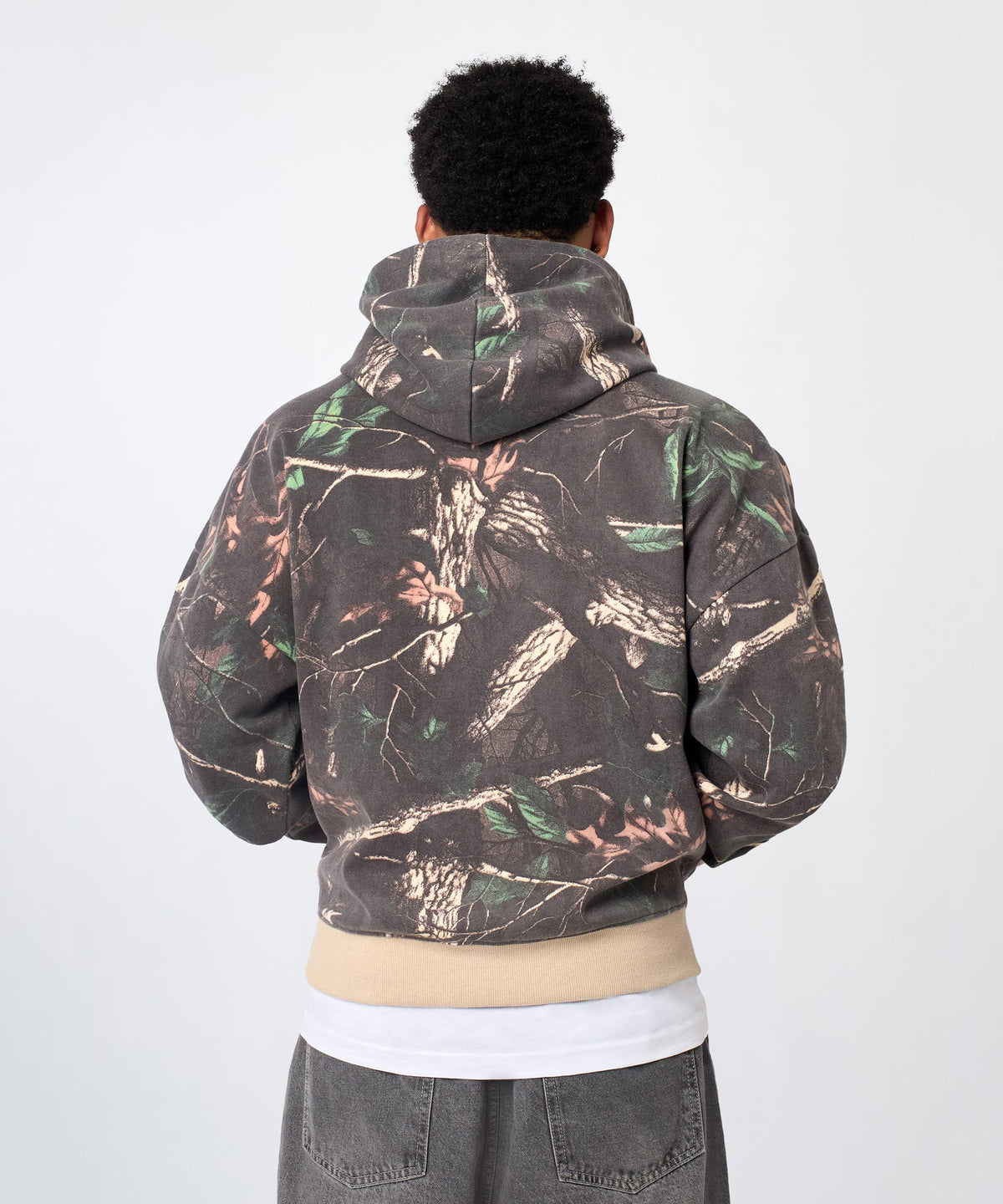 Reason Clothing Smart Buy | Recon Patch Camo Zip Hoodie