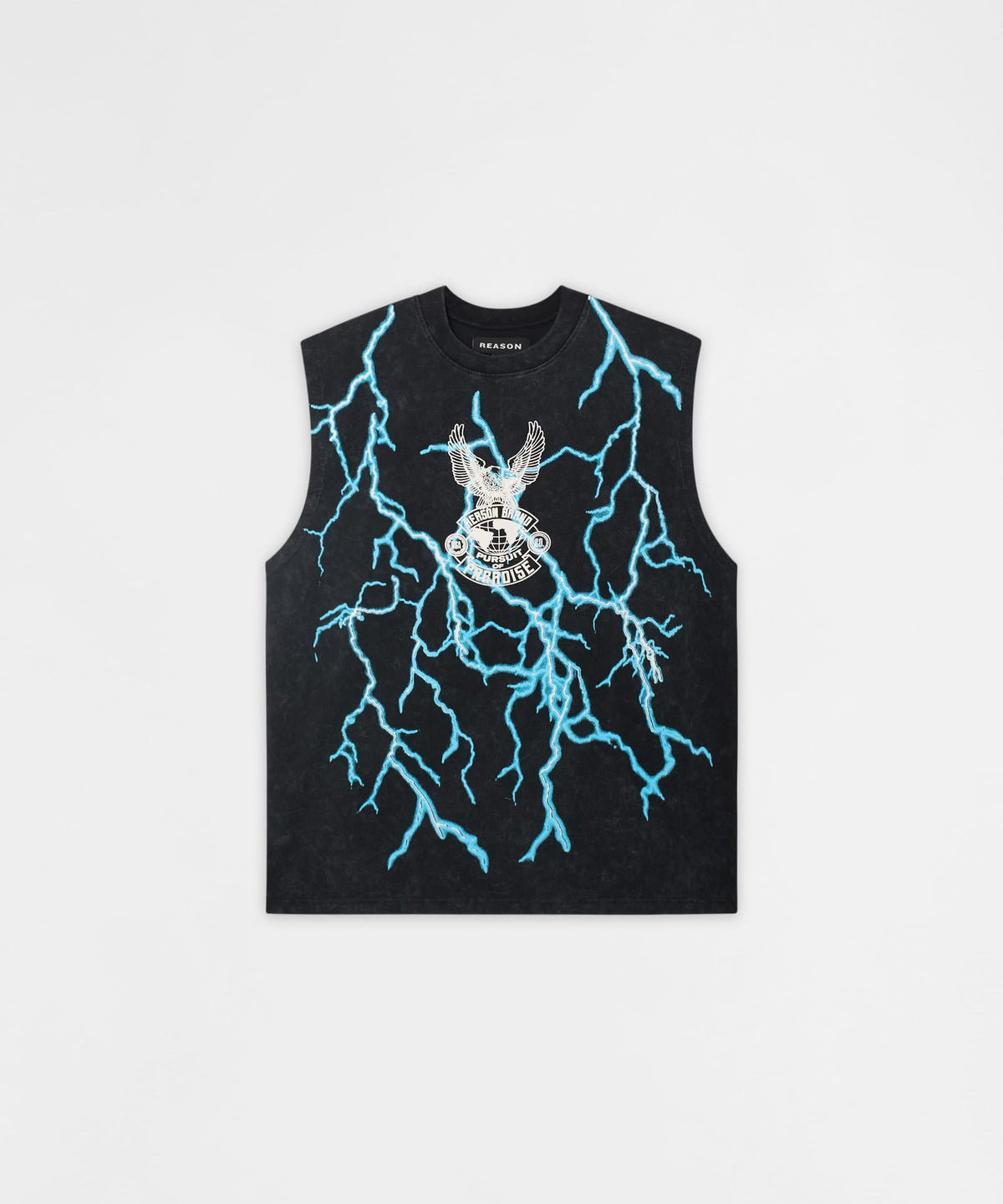 Reason Clothing Smart Buy | Paradise Muscle Tee - Black