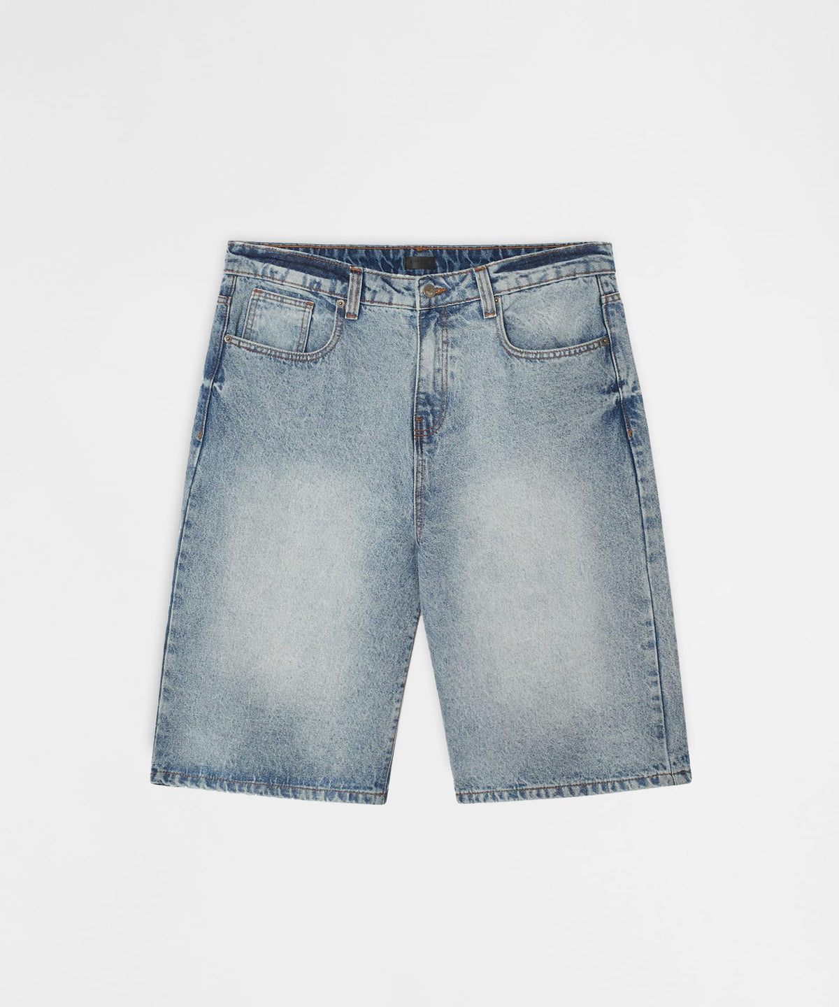 Reason Clothing Hot Sale | Baggy Denim Short - Light Blue