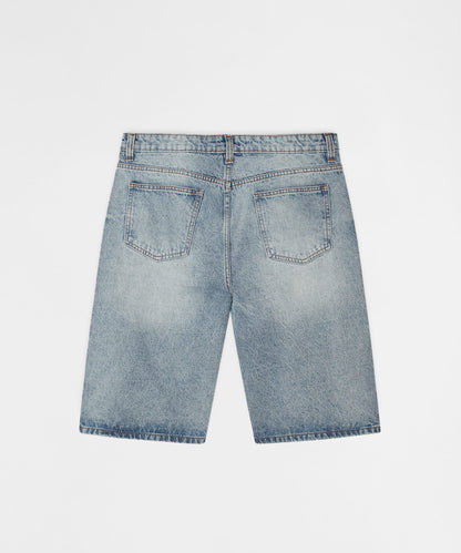 Reason Clothing Hot Sale | Baggy Denim Short - Light Blue