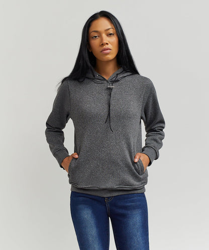 Reason Clothing Smart Buy | Wooster Women's Long Sleeve Hoodie - Grey