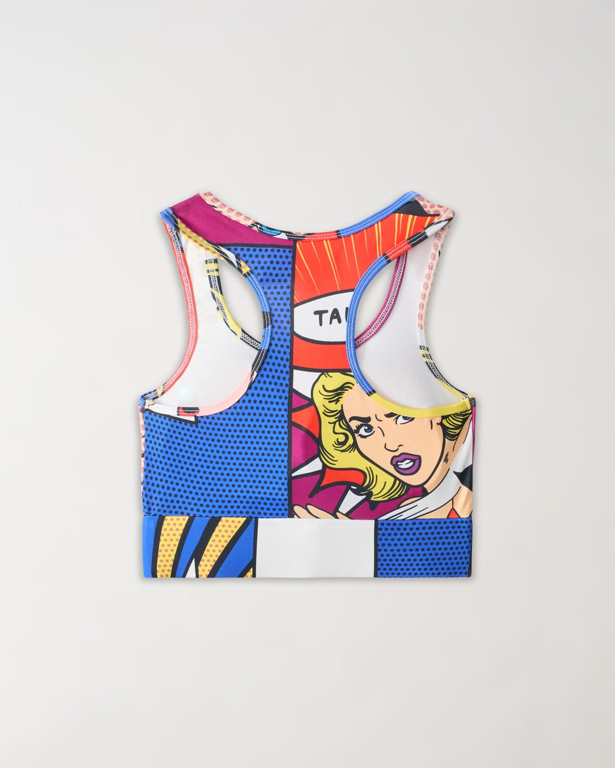Reason Clothing Premium | Womens Pop Art Sports Bra