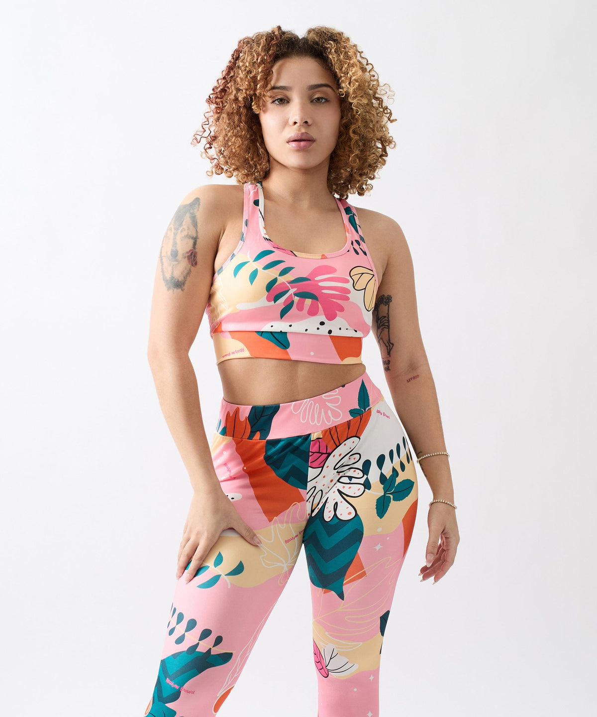 Reason Clothing Smart Buy | Wild Women's Sports Bra - Multicolor