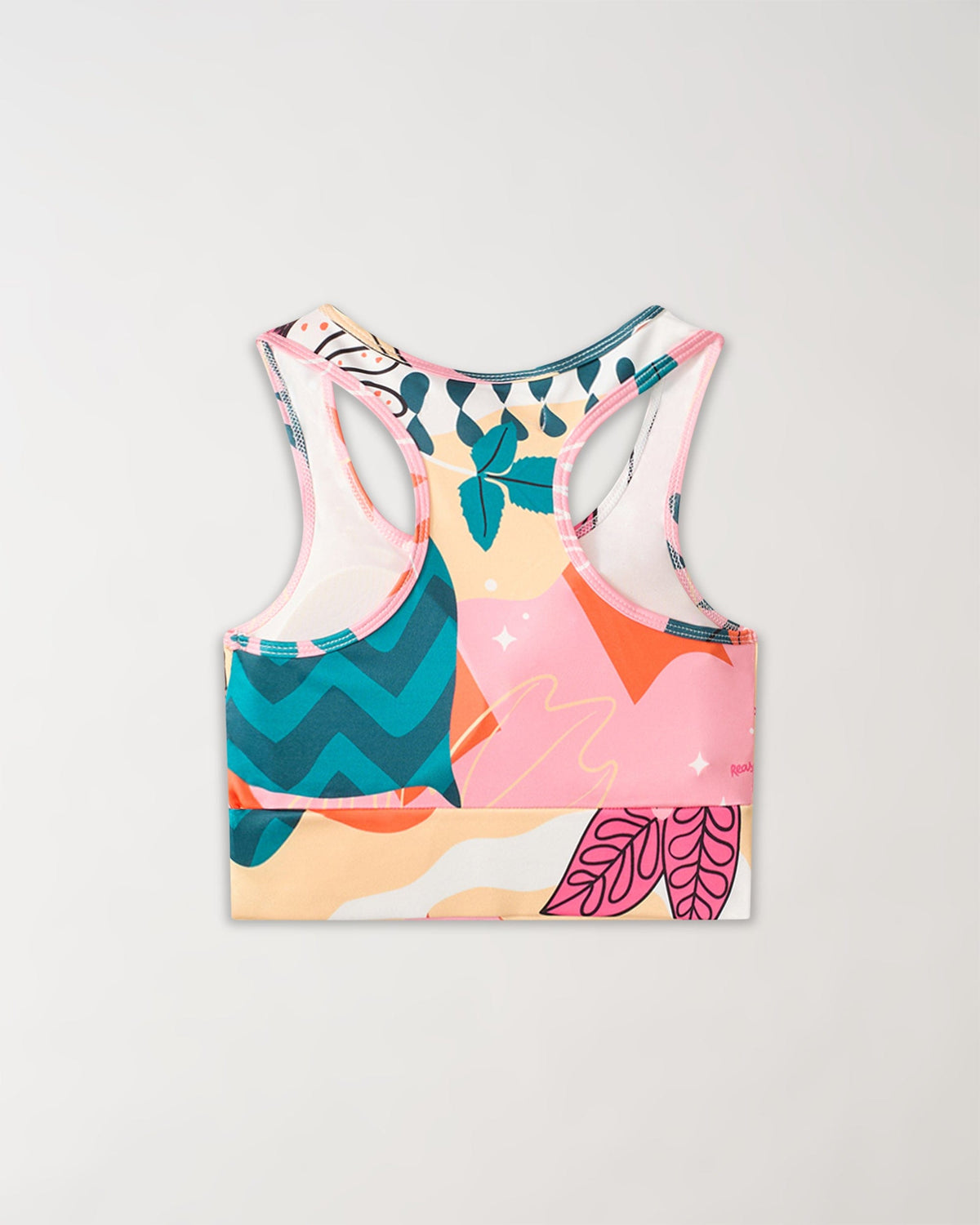 Reason Clothing Smart Buy | Wild Women's Sports Bra - Multicolor