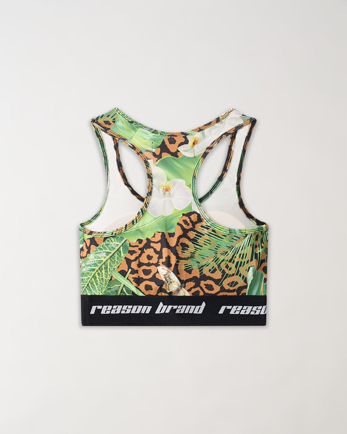 Reason Clothing Trusted | Jungle Hunt Women's Sports Bra - Multicolor