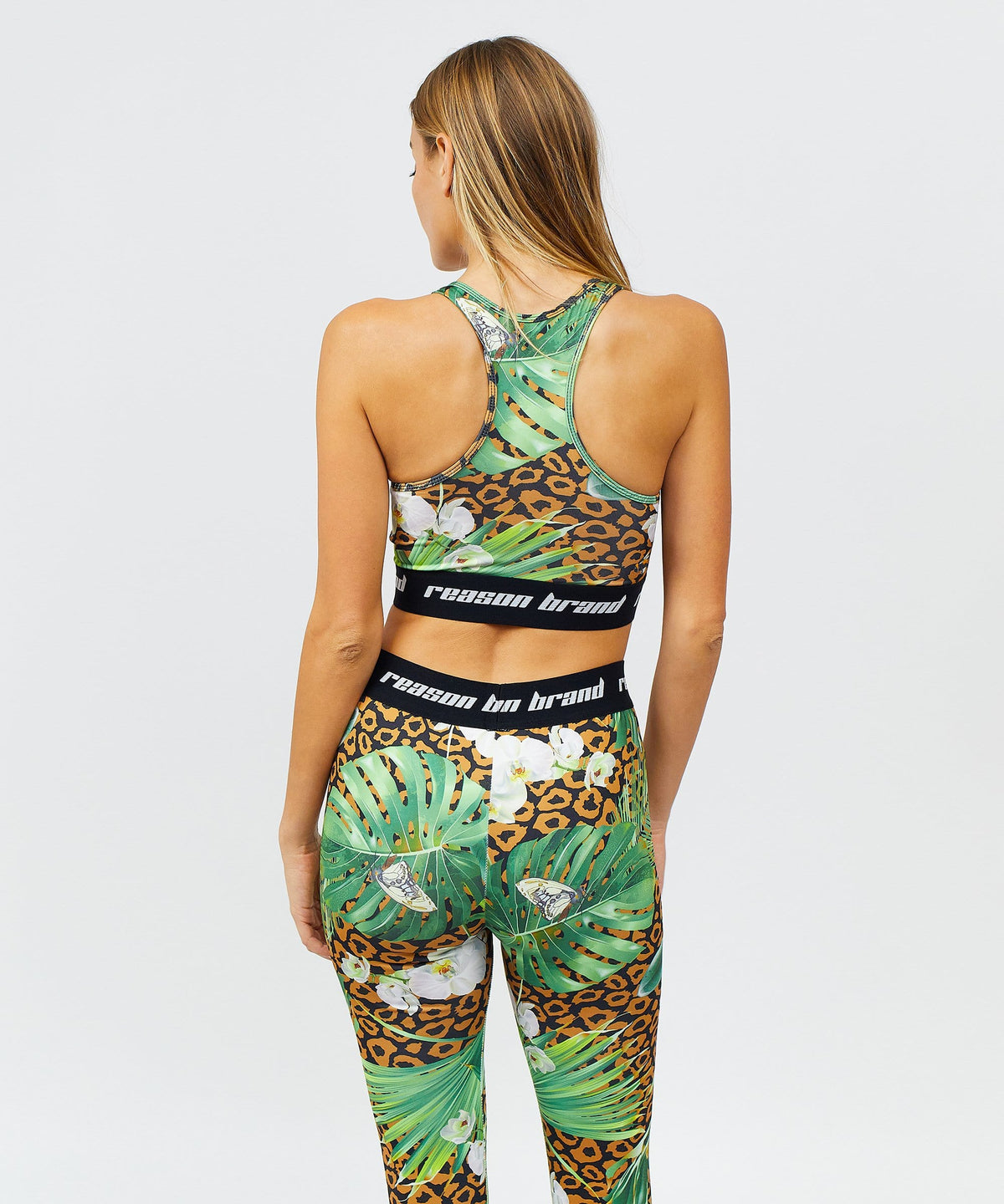 Reason Clothing Trusted | Jungle Hunt Women's Sports Bra - Multicolor