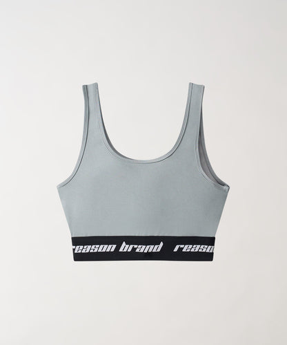 Reason Clothing Best Price | Cara Women's Sports Bra - Grey