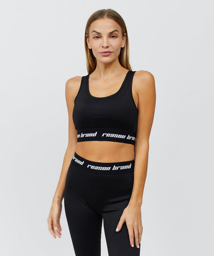 Reason Clothing Trending | Cara Women's Sports Bra - Black