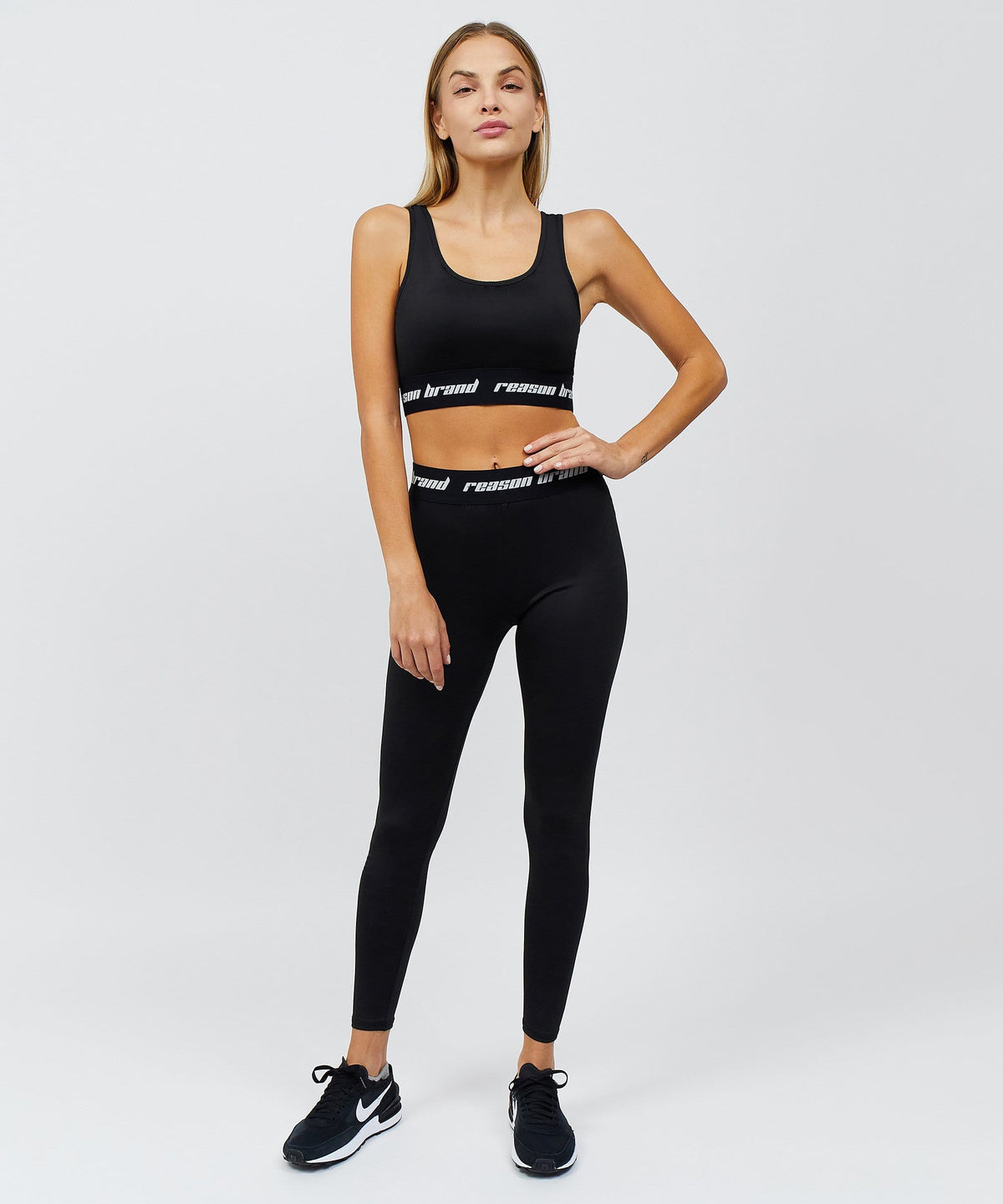 Reason Clothing Essential | Cara Women's Leggings - Black
