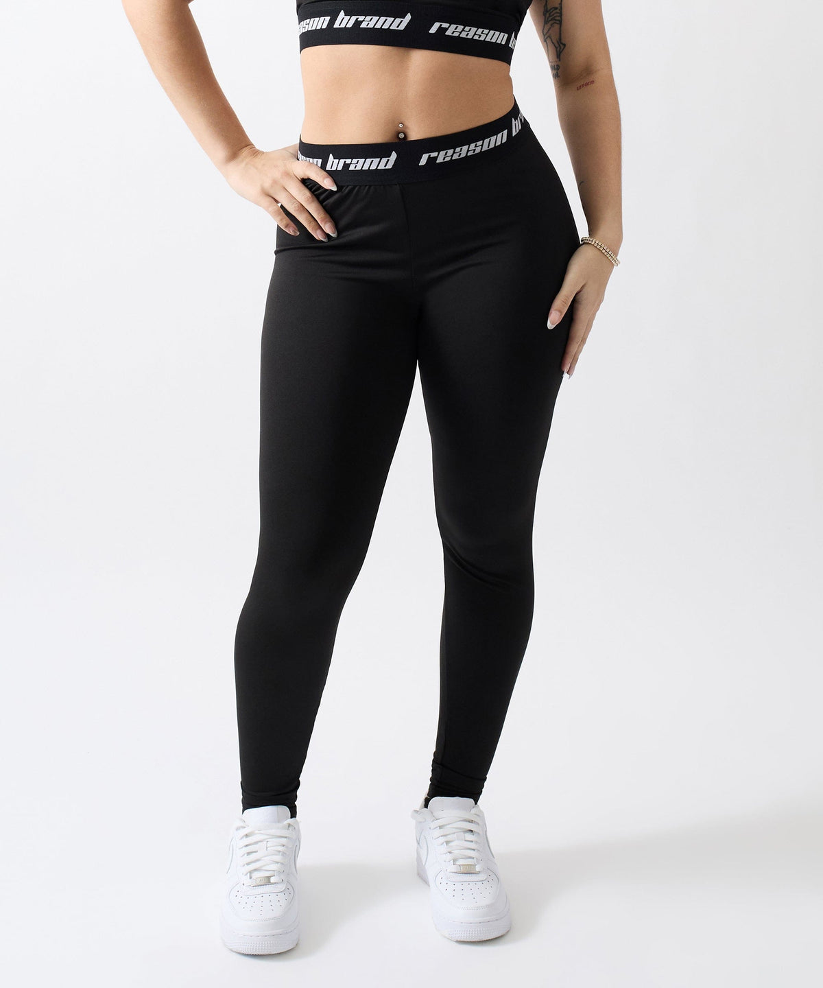 Reason Clothing Essential | Cara Women's Leggings - Black