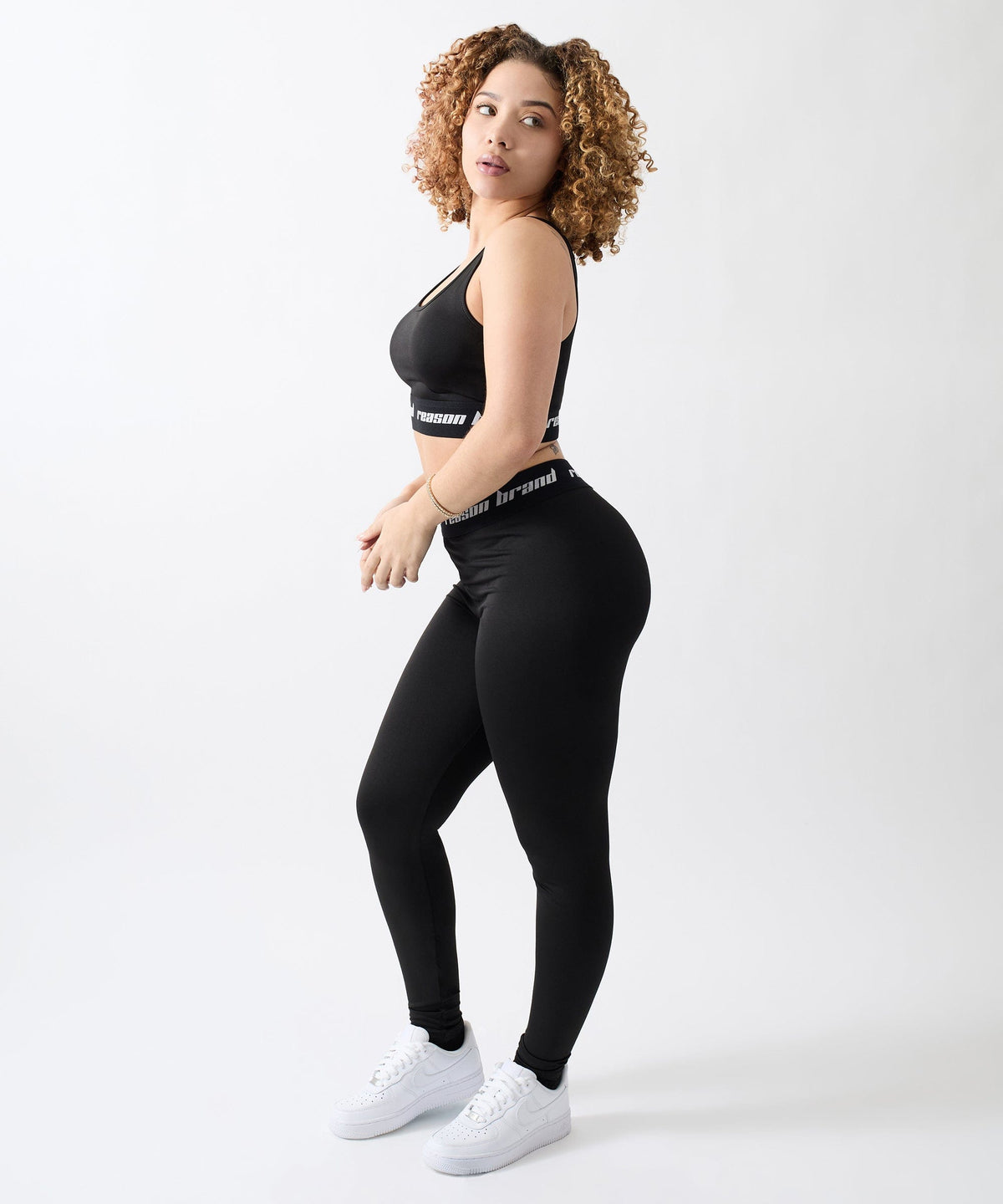 Reason Clothing Essential | Cara Women's Leggings - Black