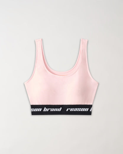 Reason Clothing Popular | Blush Women's Sports Bra - Pink