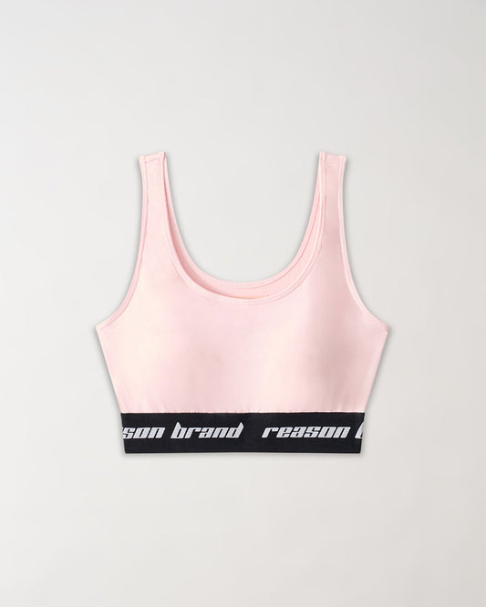 Reason Clothing Popular | Blush Women's Sports Bra - Pink