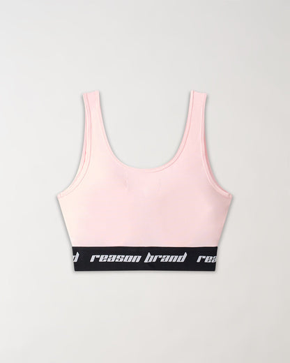 Reason Clothing Popular | Blush Women's Sports Bra - Pink