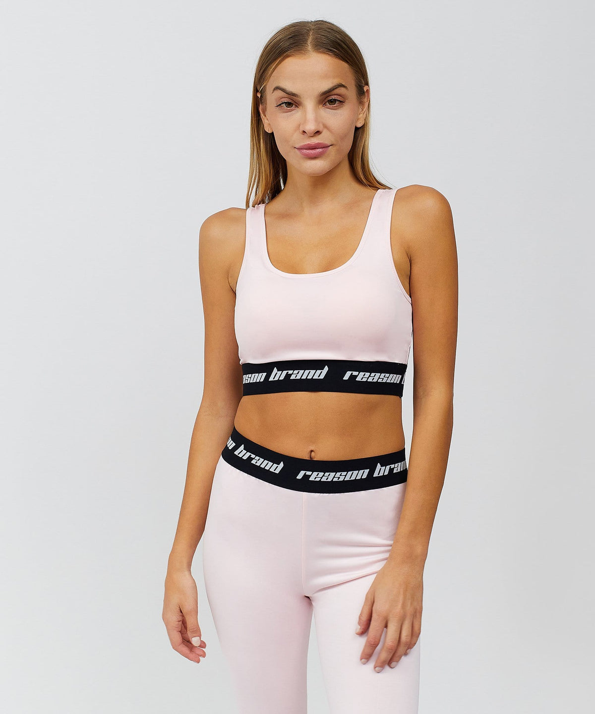 Reason Clothing Popular | Blush Women's Sports Bra - Pink