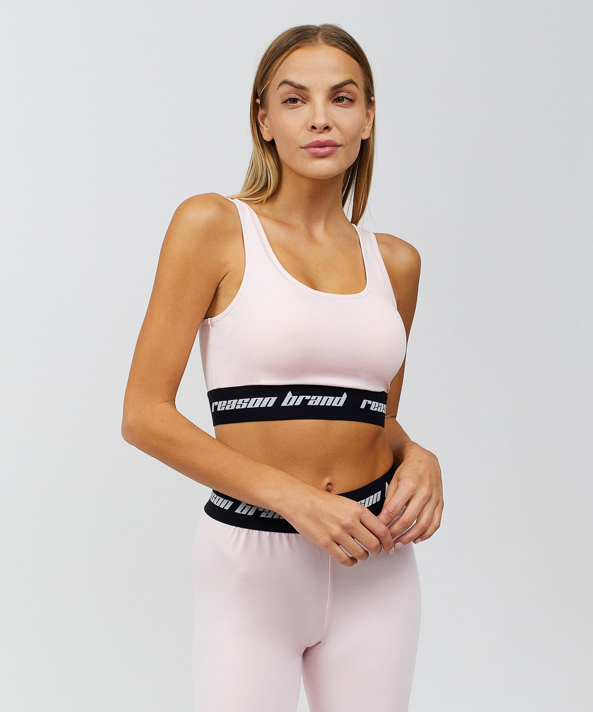 Reason Clothing Popular | Blush Women's Sports Bra - Pink