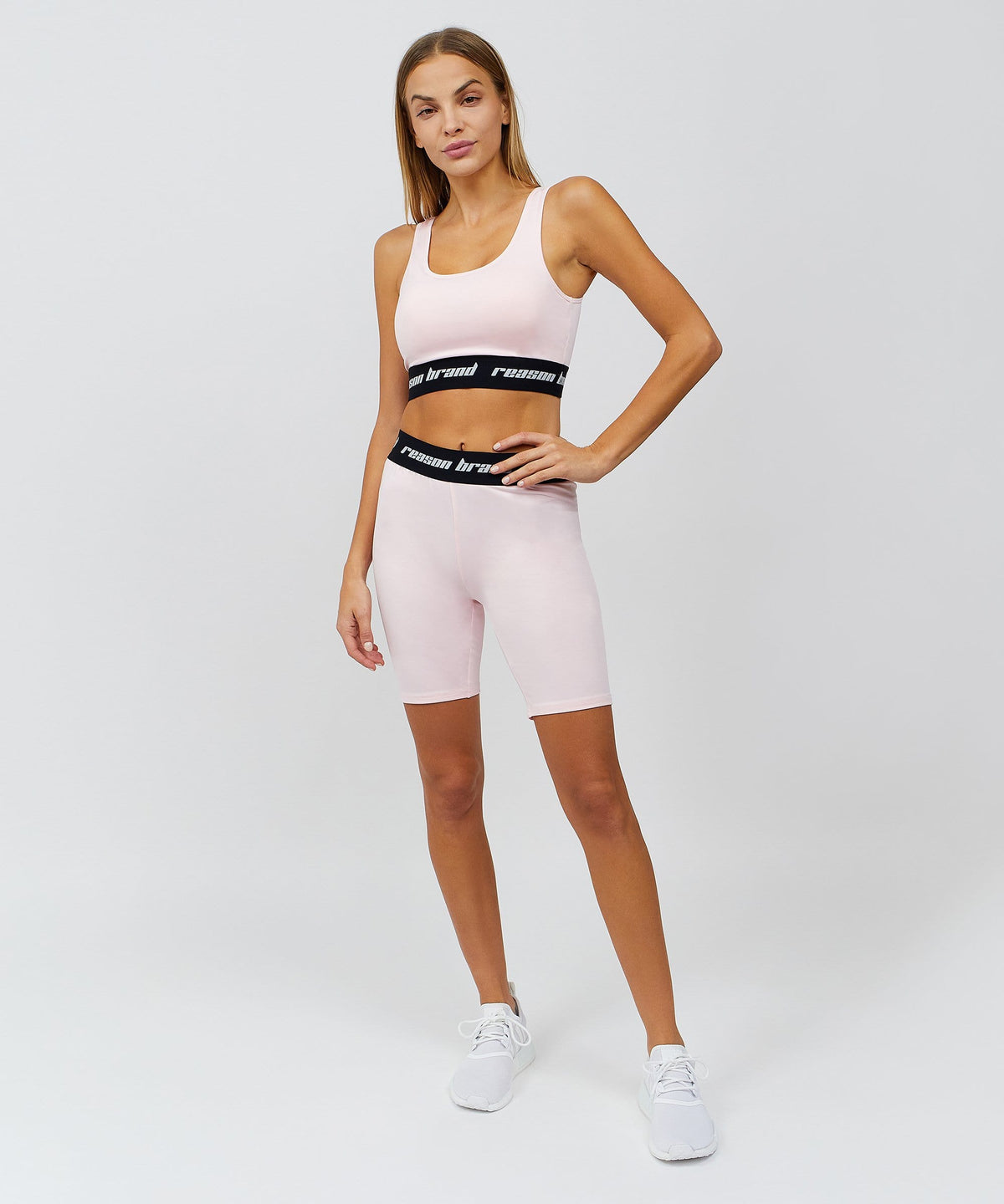 Reason Clothing Popular | Blush Women's Sports Bra - Pink