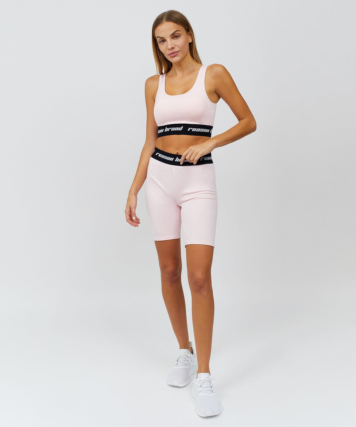 Reason Clothing Trusted | Cara Women's Biker Shorts - Pink