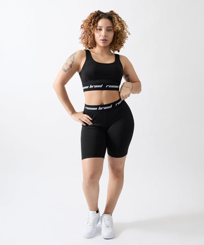 Reason Clothing Great Value | Cara Women's Biker Shorts - Black
