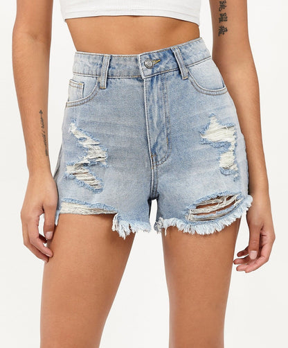 Reason Clothing Hot Sale | Womens Ella Denim Shorts