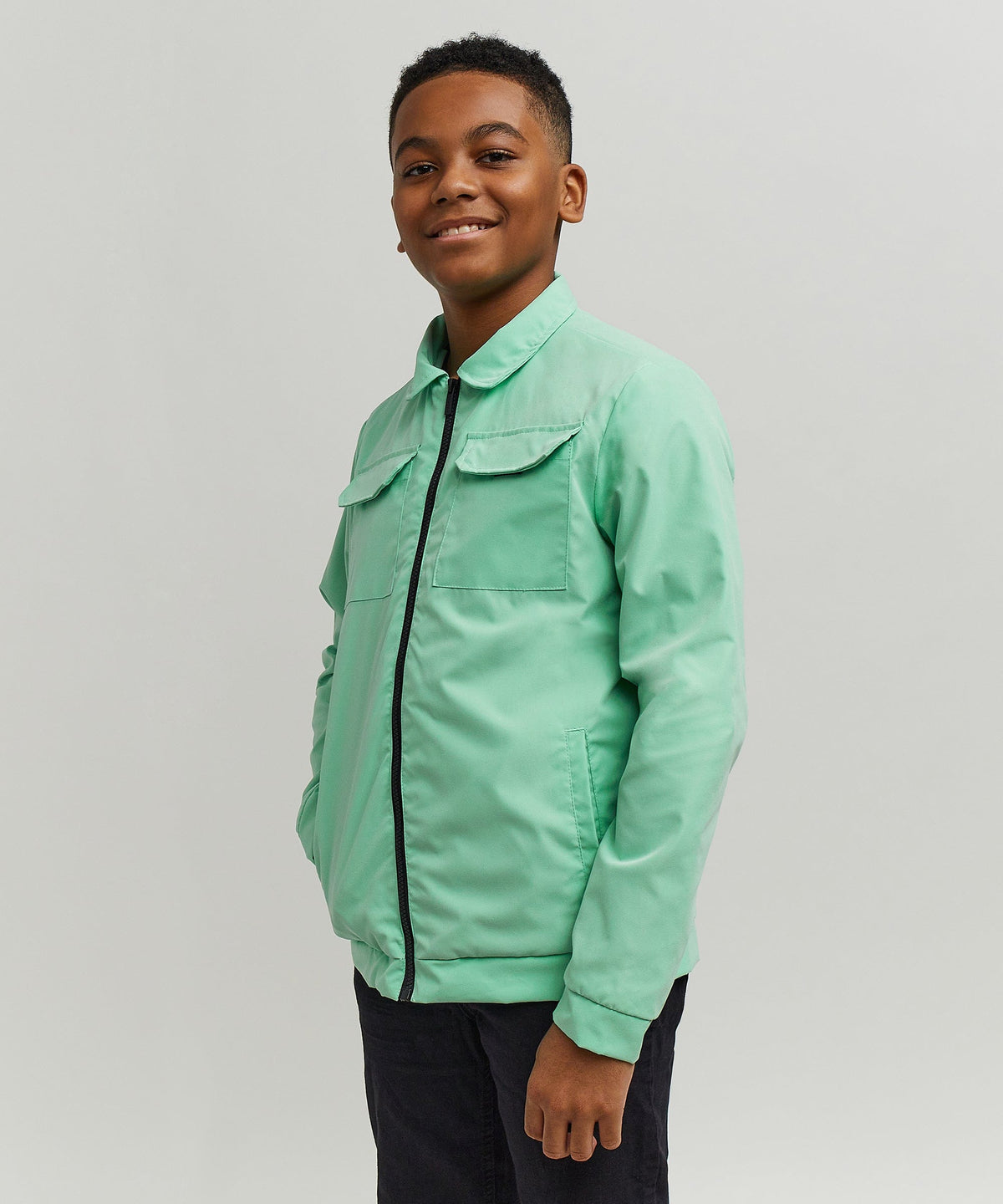 Reason Clothing Special Offer | Scout Kid's Utility Jacket - Sage