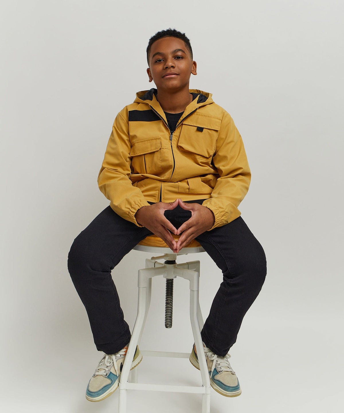 Reason Clothing Signature | Nylon Cargo Jacket