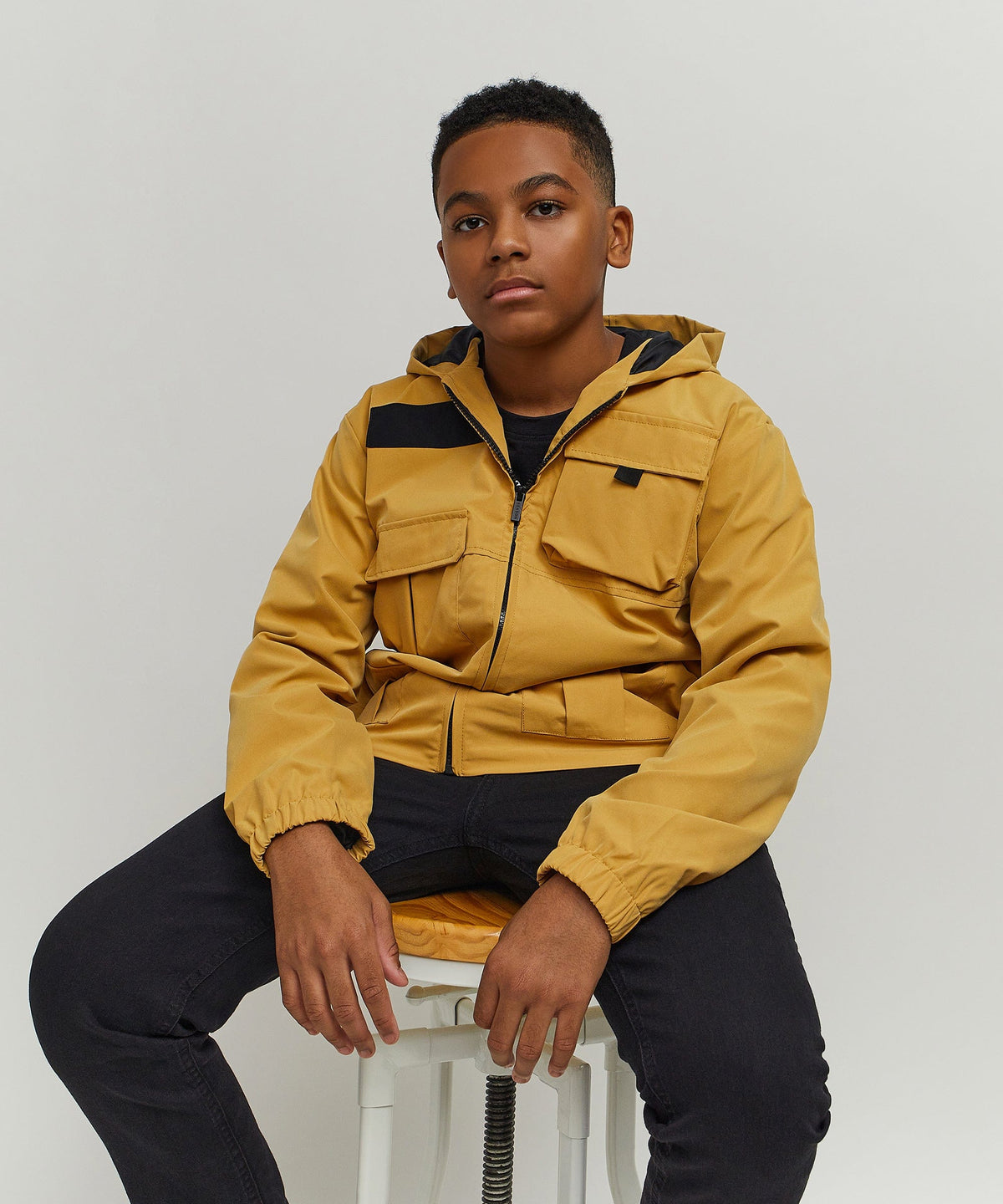Reason Clothing Signature | Nylon Cargo Jacket