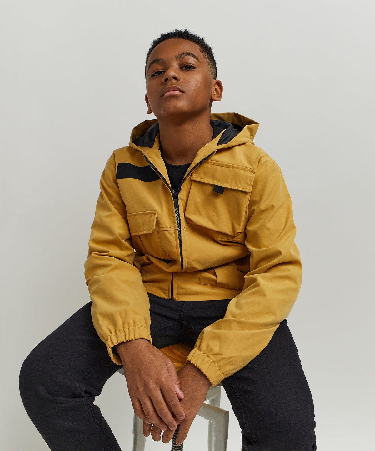 Reason Clothing Signature | Nylon Cargo Jacket
