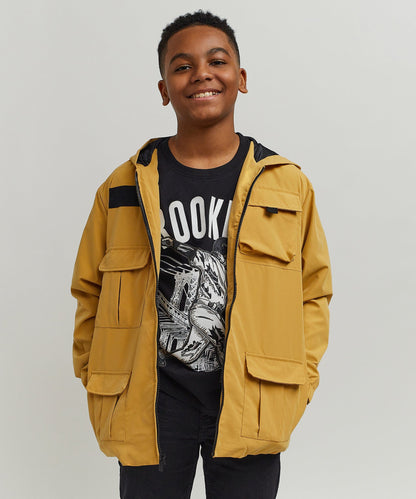 Reason Clothing Signature | Nylon Cargo Jacket