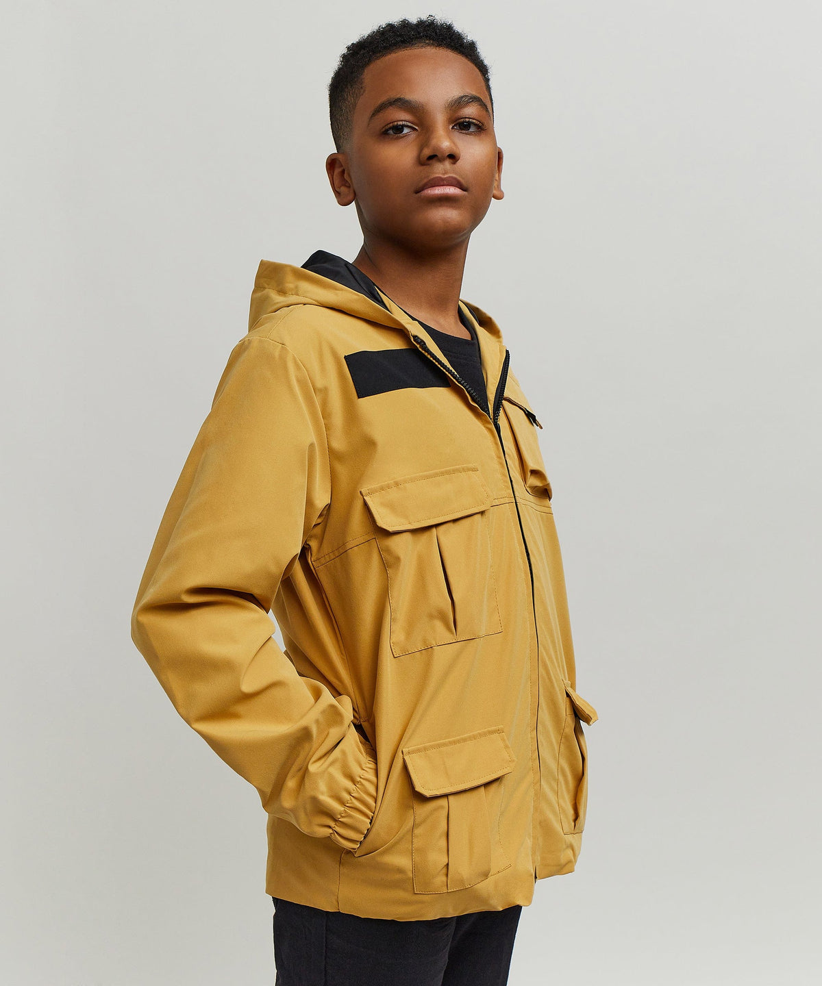 Reason Clothing Signature | Nylon Cargo Jacket