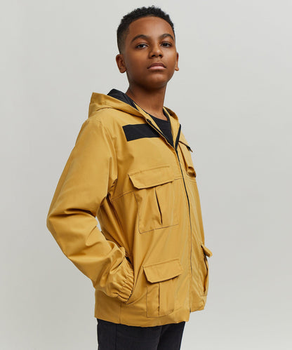 Reason Clothing Signature | Nylon Cargo Jacket