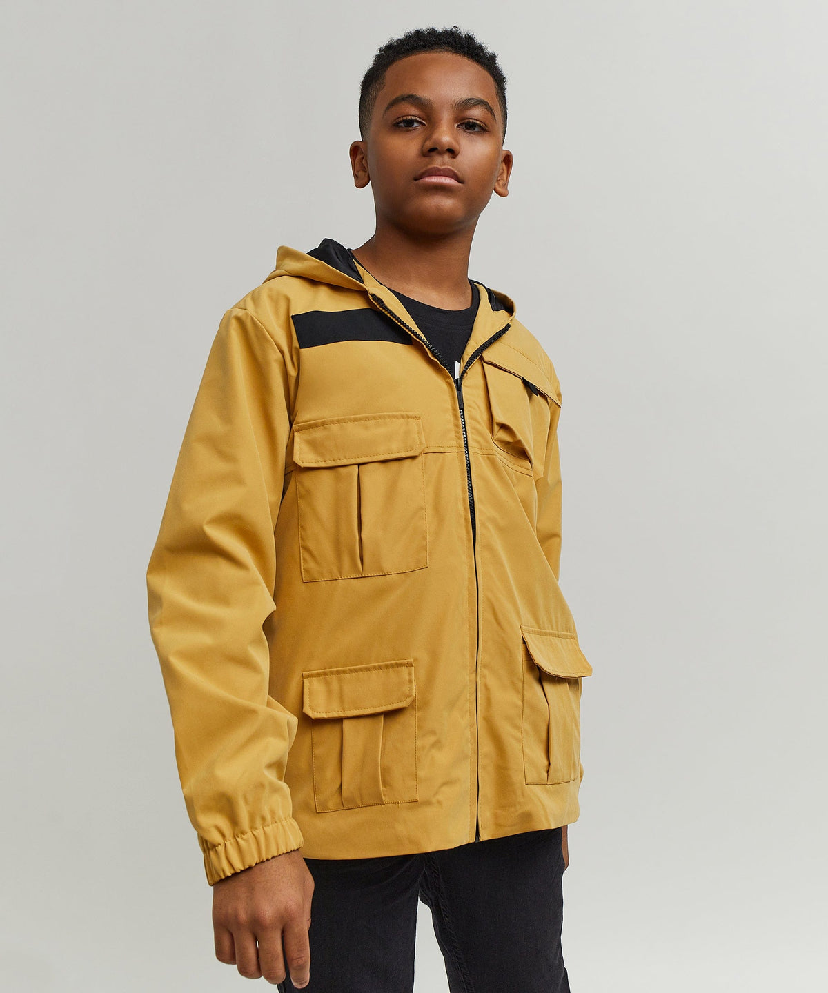 Reason Clothing Signature | Nylon Cargo Jacket