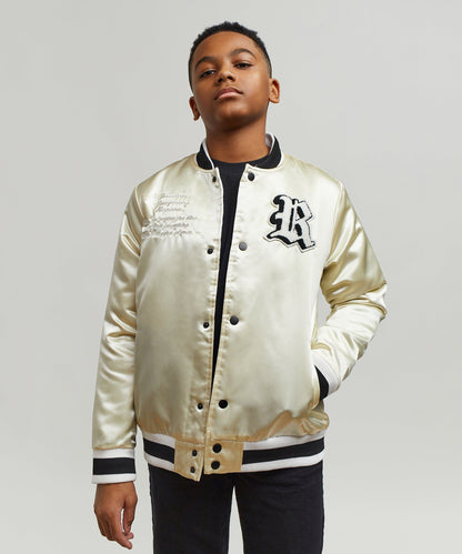 Reason Clothing Discount | Kids Ply Hard Satin Jacket