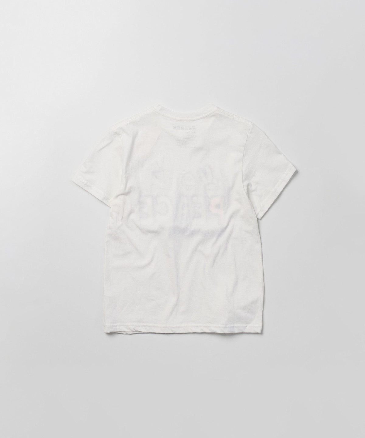 Reason Clothing Popular | Peace Kid's Graphic Short Sleeve Tee - White