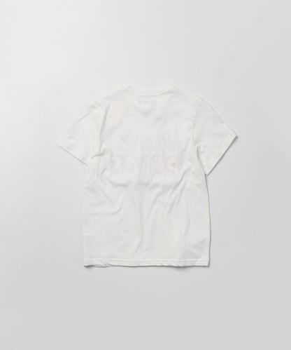 Reason Clothing Popular | Peace Kid's Graphic Short Sleeve Tee - White