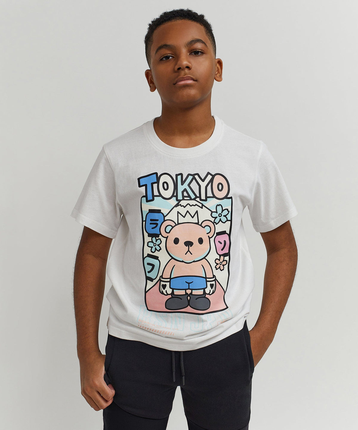 Reason Clothing Featured | Neo Tokyo Kids Tee - White