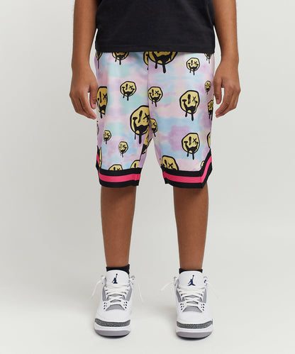 Reason Clothing Popular | Trippy Mesh Kids Shorts