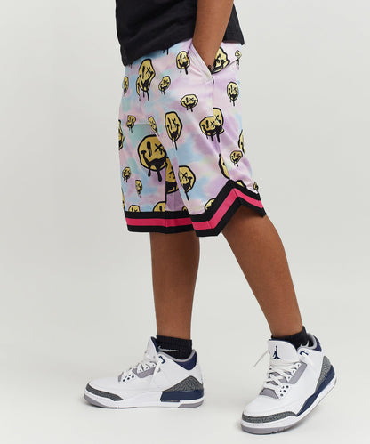 Reason Clothing Popular | Trippy Mesh Kids Shorts