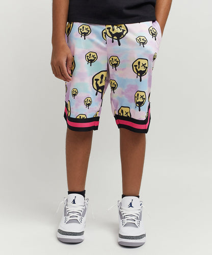 Reason Clothing Popular | Trippy Mesh Kids Shorts