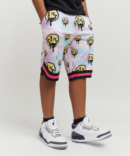 Reason Clothing Popular | Trippy Mesh Kids Shorts