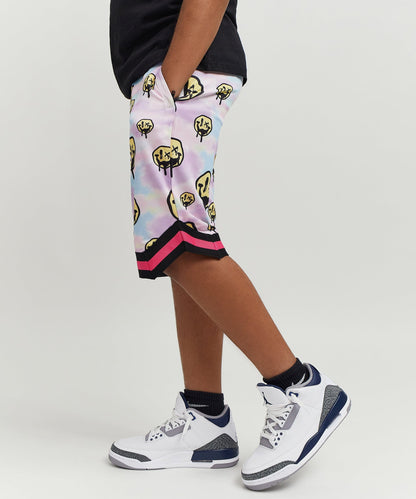 Reason Clothing Popular | Trippy Mesh Kids Shorts