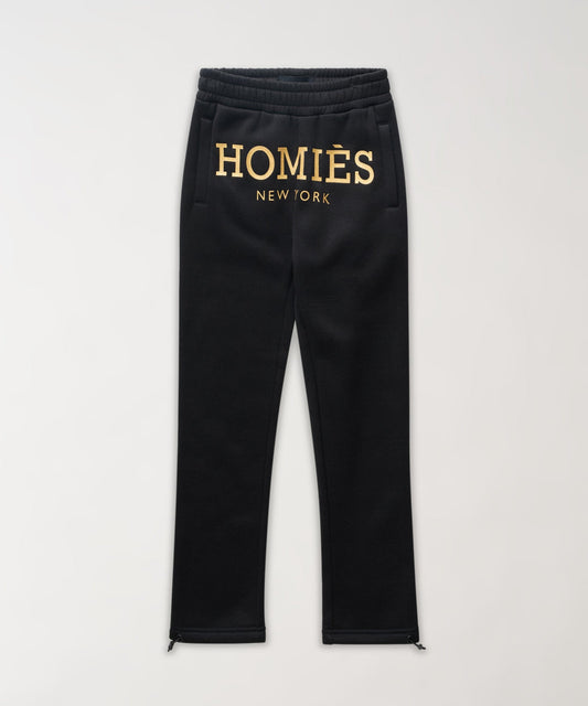 Reason Clothing Essential | Homies Kid's Fleece Pants - Black