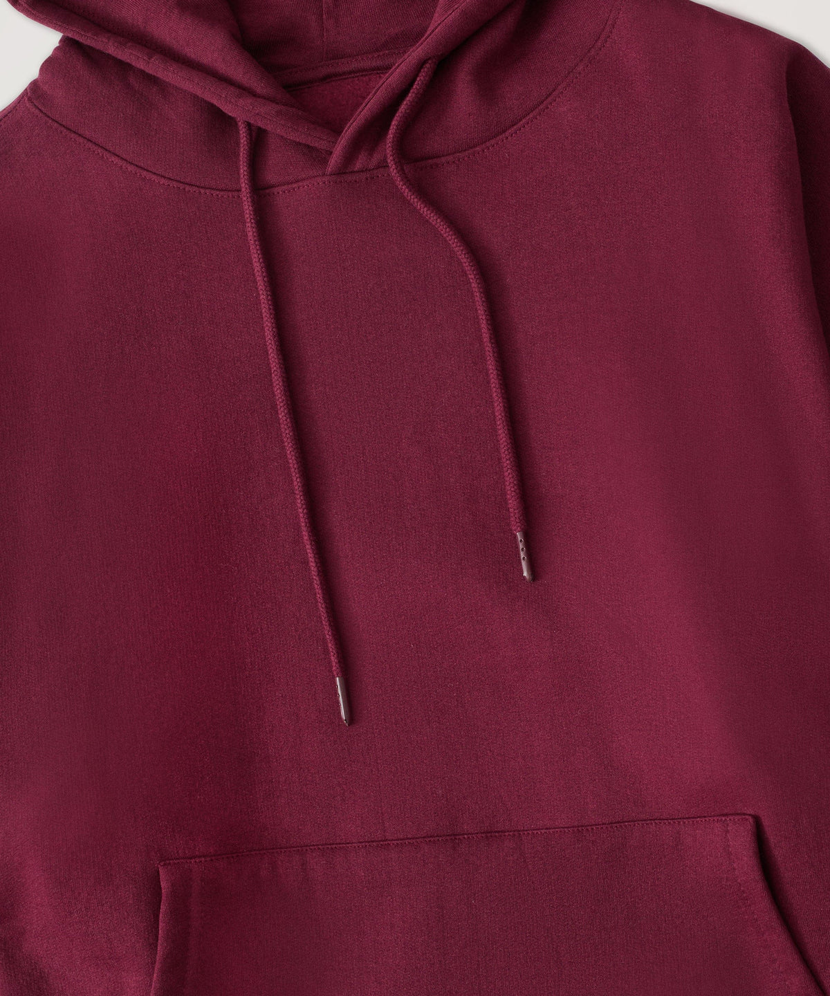 Reason Clothing Signature | Essential Boxy Fit Zip Up Hoodie - Mauve
