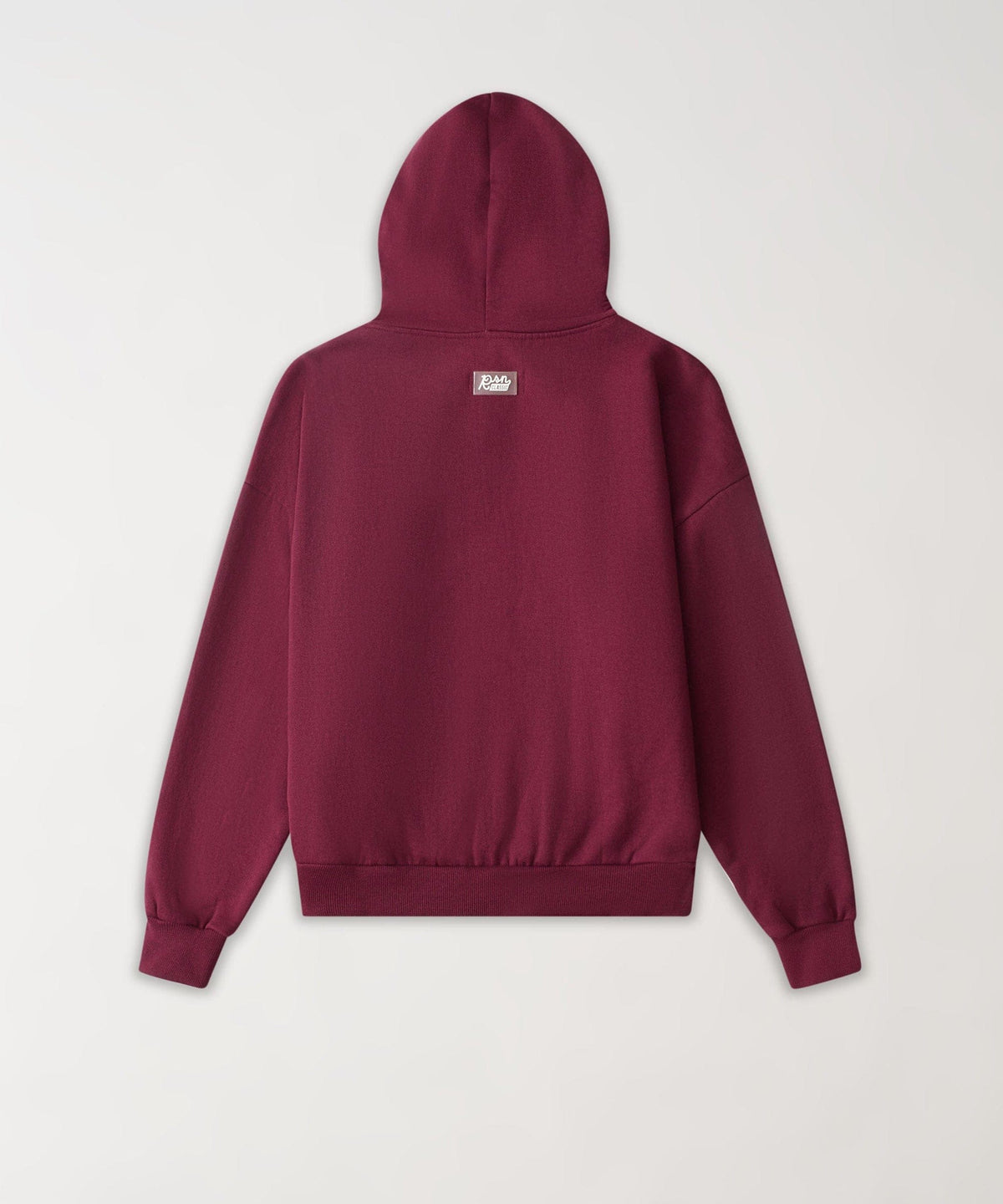 Reason Clothing Signature | Essential Boxy Fit Zip Up Hoodie - Mauve
