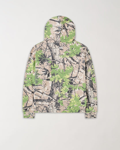 Reason Clothing Trusted | Essential Pull Over Boxy Fit Hoodie - Dark Brown Tree